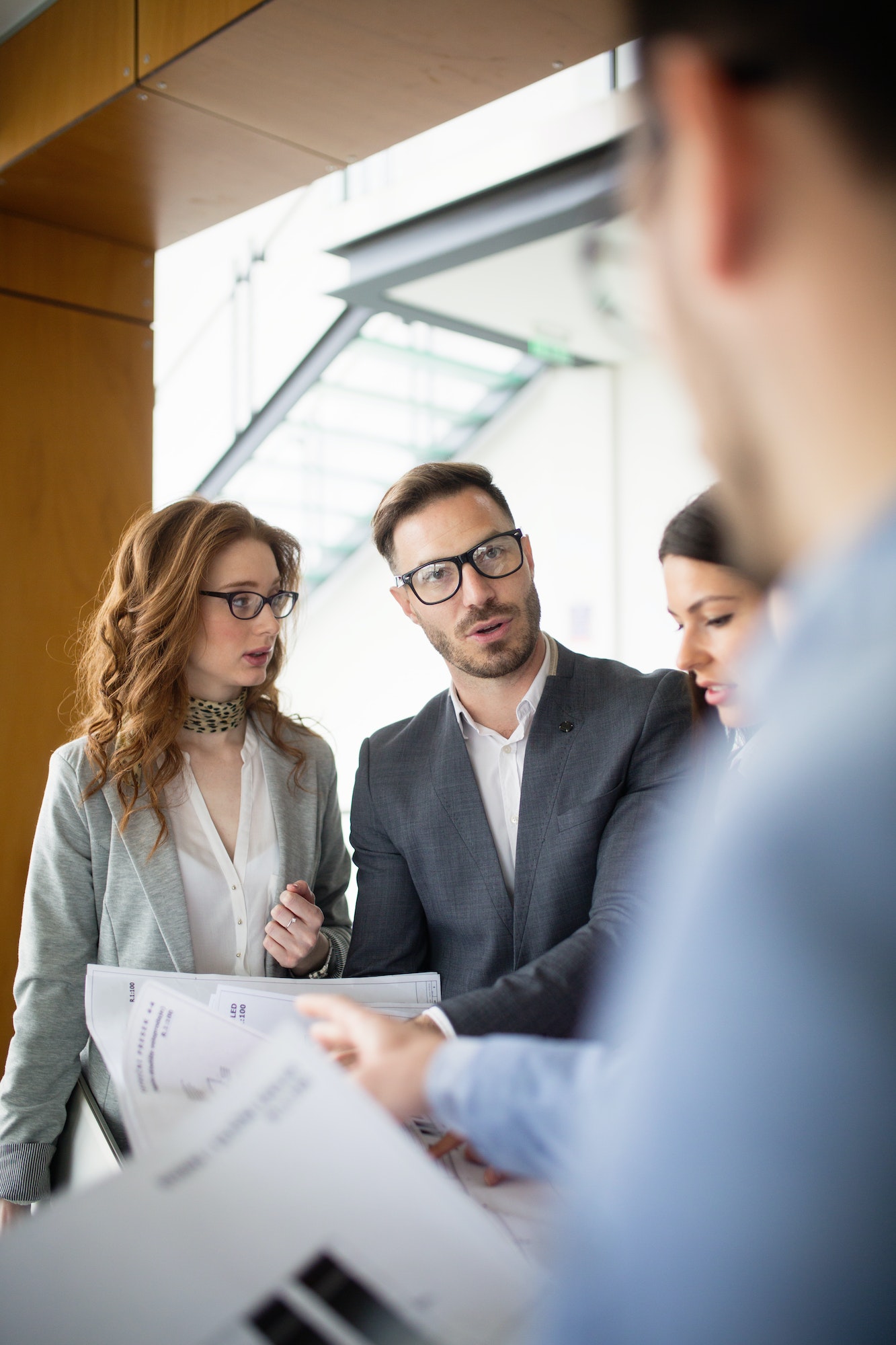 Business meeting and teamwork by business people